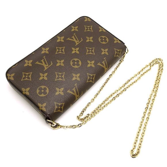 Louis Vuitton Monogram Pochette Felicie Brown - Picture 4 of 7